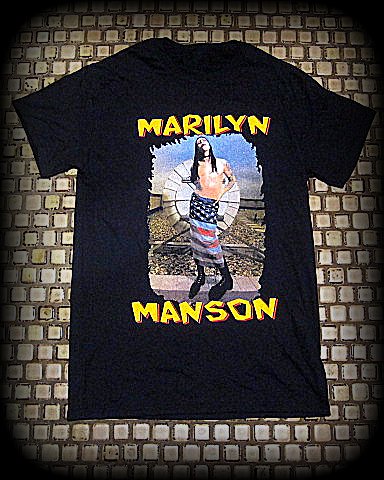 MARILYN MANSON - The All American Rocker- Rare VINTAGE! T-Shirt